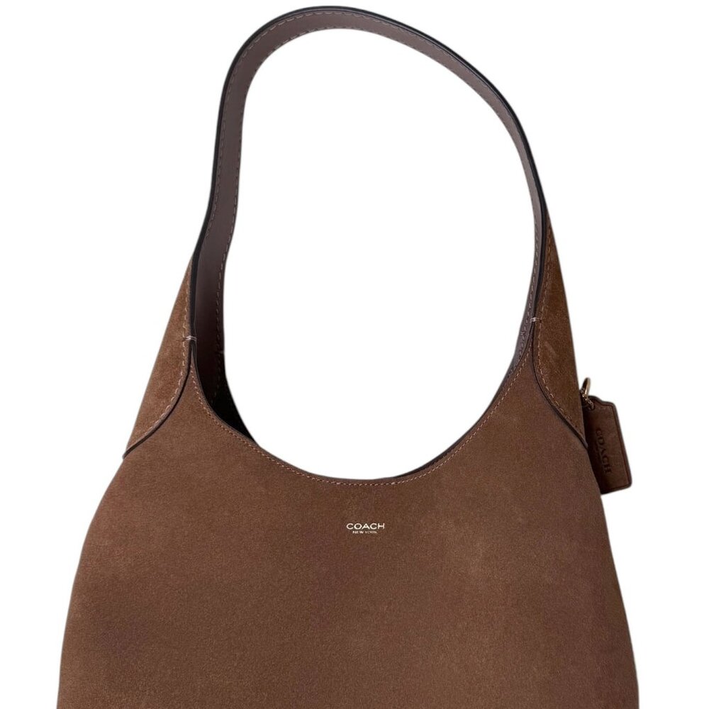 Coach Brooklyn Shoulder Bag 28 in Cedar - Picture 8 of 14
